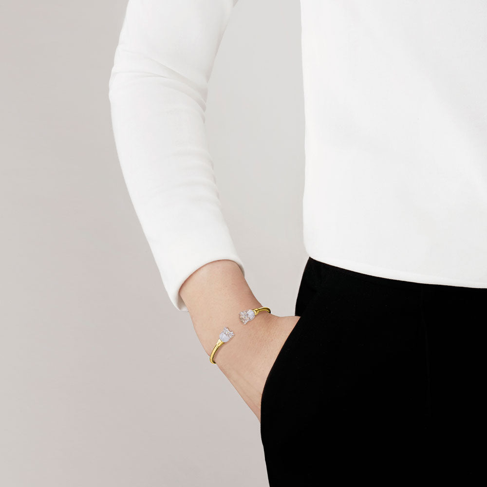 Muguet flexible bangle