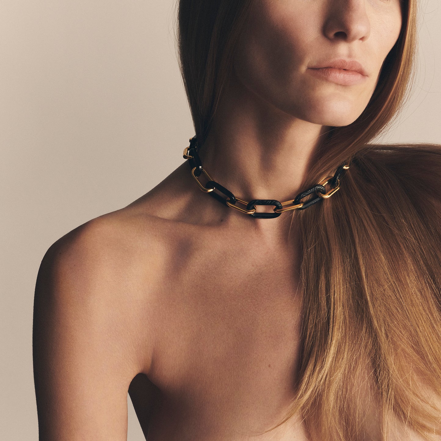 Empreinte animale necklace 12 crystals