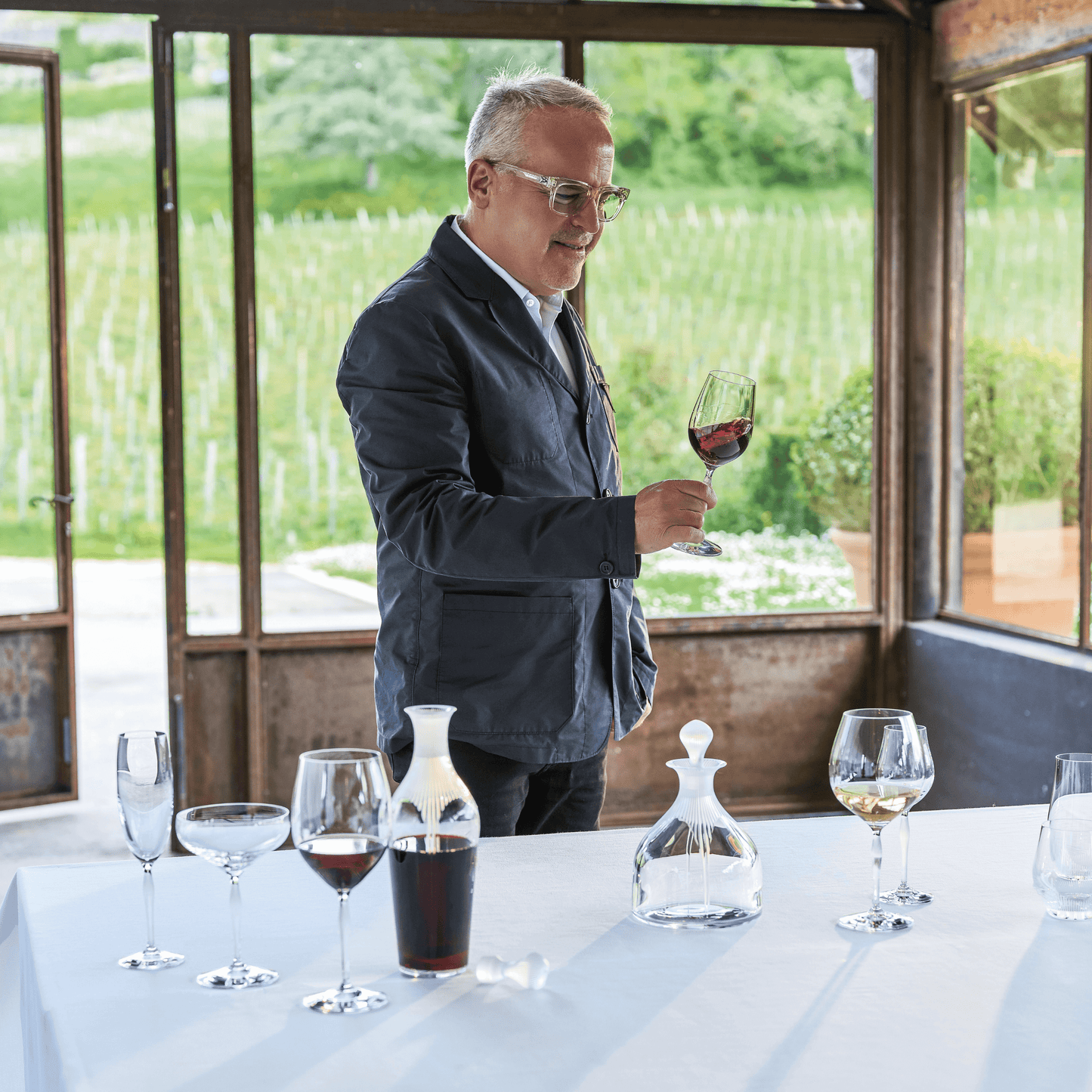 100 POINTS Bordeaux glass