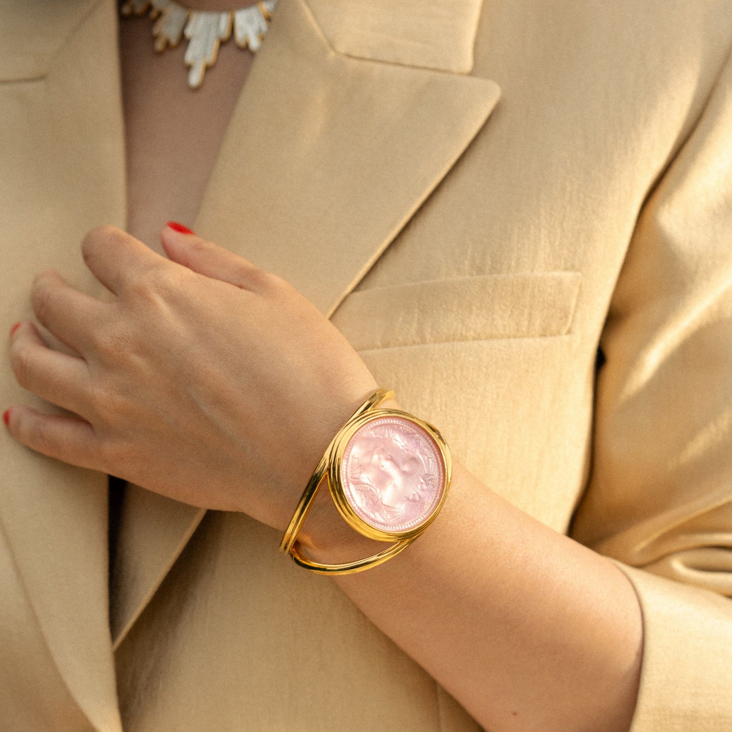 Aréthuse Round Cuff Bracelet