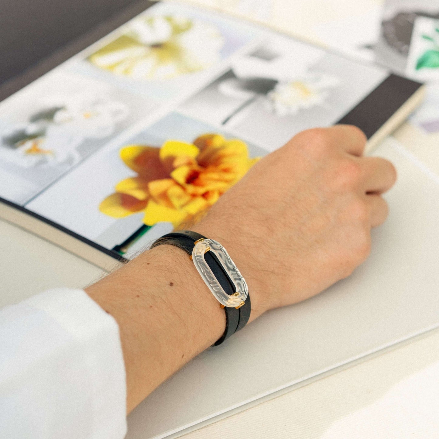 Empreinte animale leather bracelet