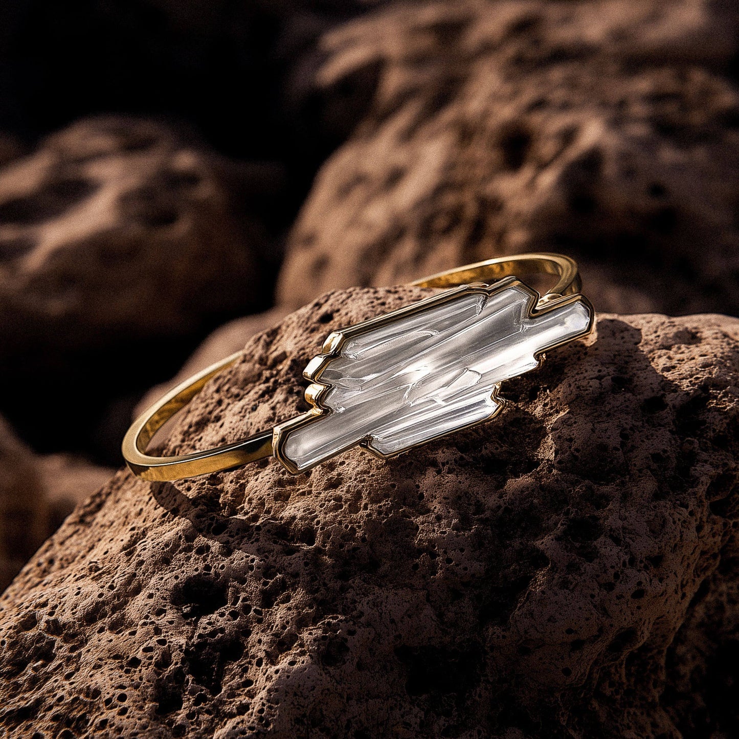 Terramineral bangle bracelet