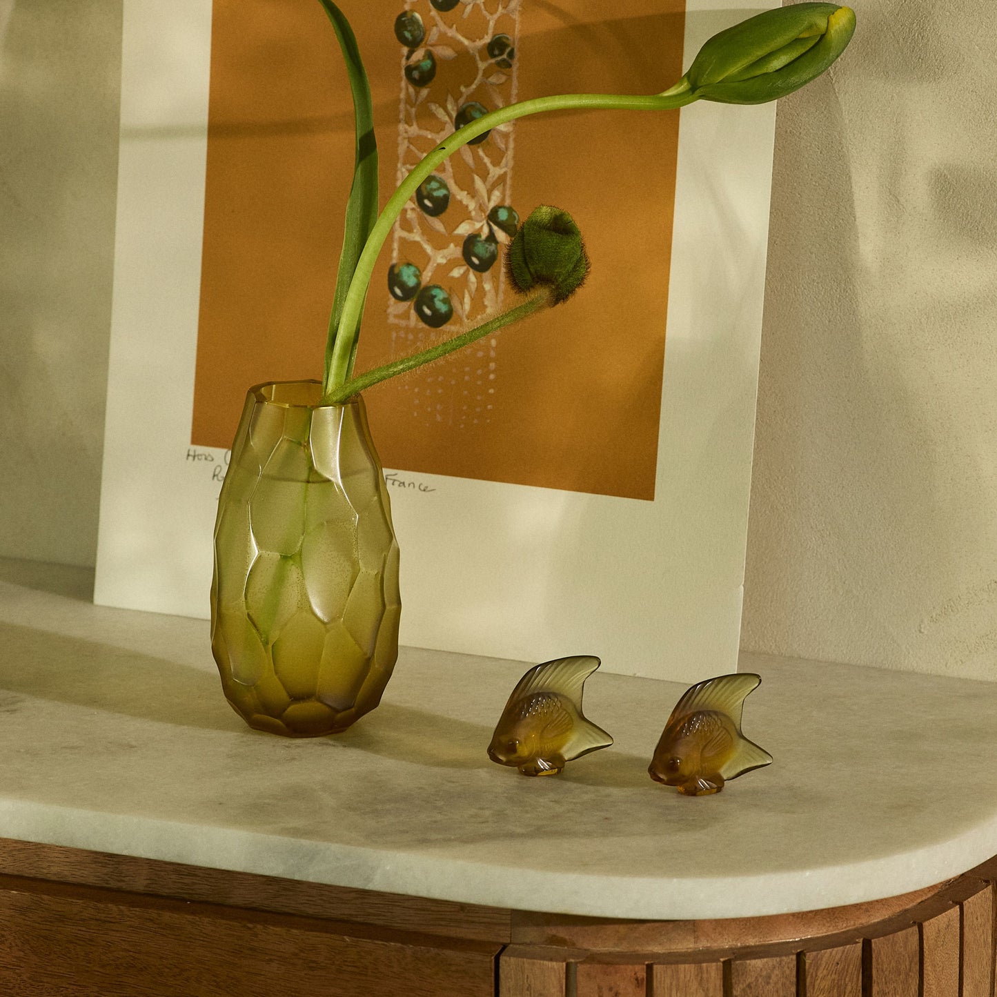 Fish sculpture